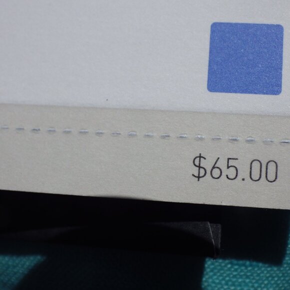 NWT Aqua Blue Linen Blouse/ Tunic/ Liz Claiborne/ MEDIUM - Picture 7 of 7